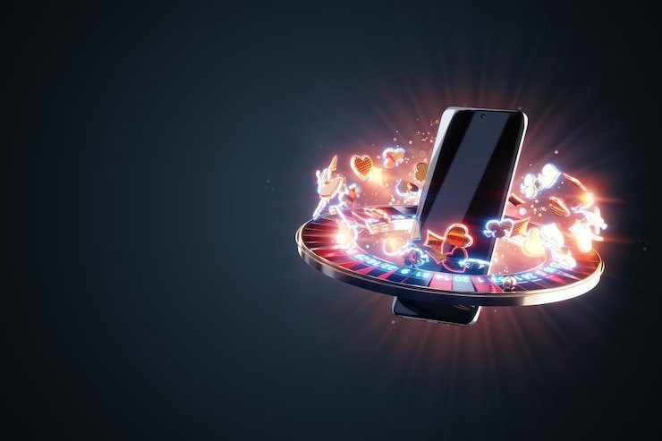 Simbol akun digital dan keamanan data pengguna pada platform hiburan
